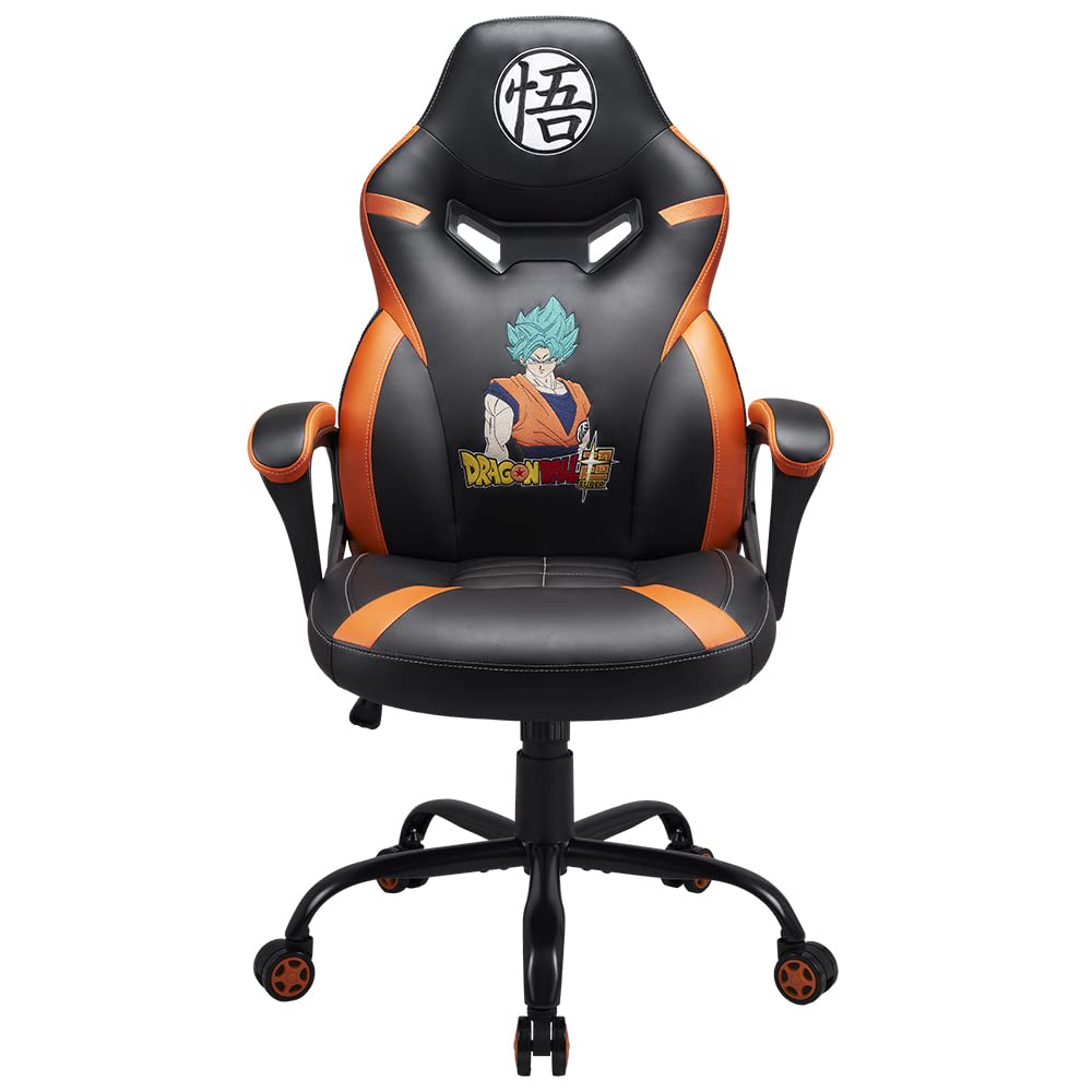 Subsonic Dragon Ball Z Silla para Videojuegos de Poliuretano Negro