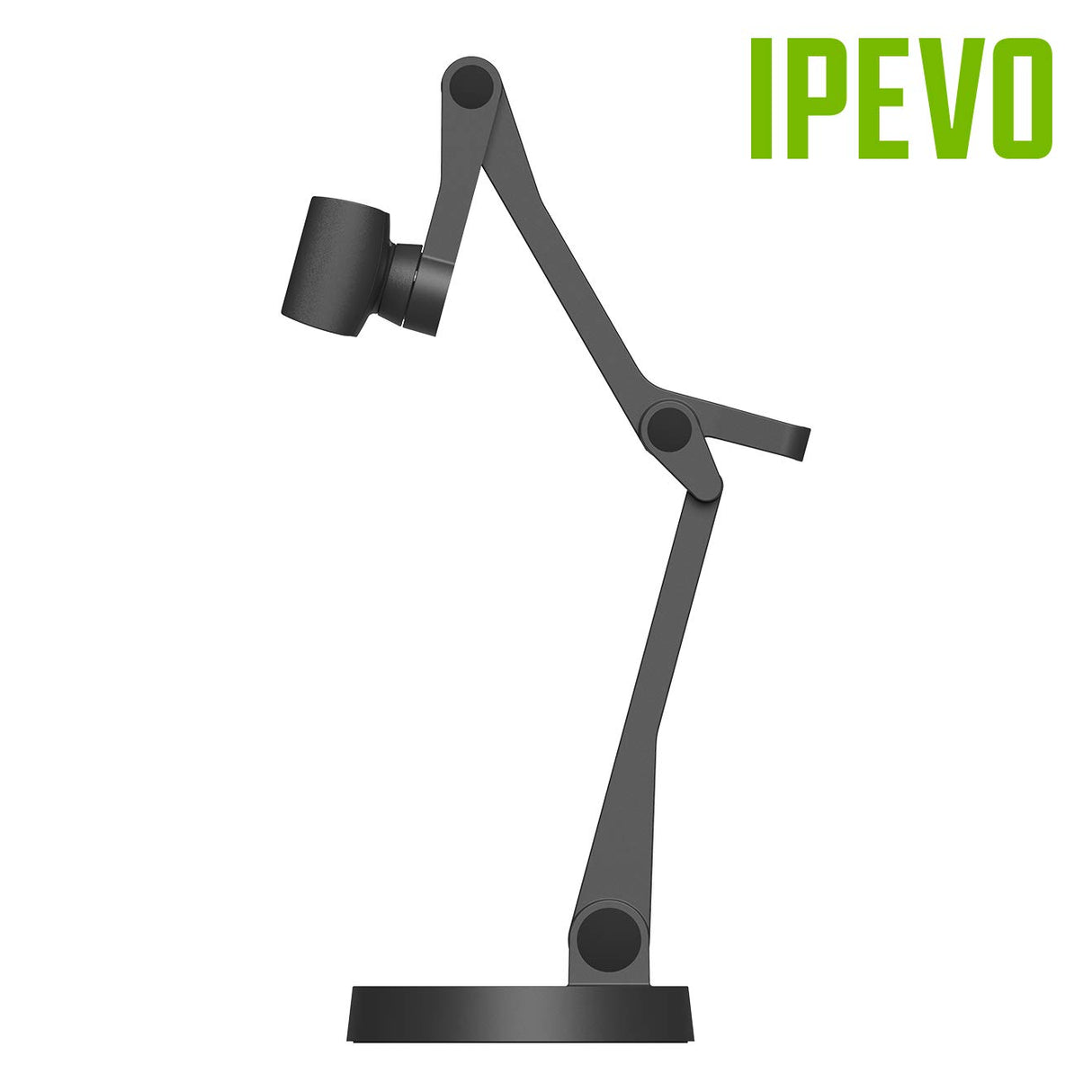 Ipevo Brazo multiángulo Uplift para móviles, Soporte para móviles multiarticulado para comunicaciones y presentaciones visuales, Soporte para móvil de tamaño reducido para teletrabajo a Distancia.