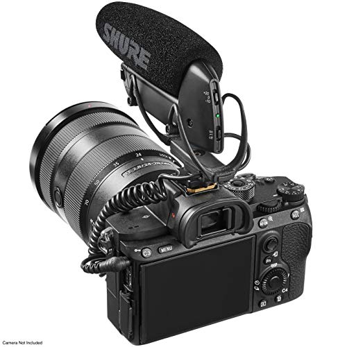 Shure VP83 - Micrófono de cañón de Condensador, para Uso con cámaras DSLR y grabadores de Audio portátil y para captar Audio detallado y de Alta definición