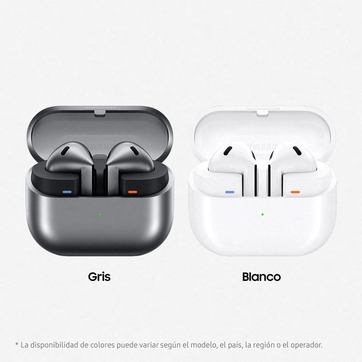Samsung Galaxy Buds3 + Cargador - Auriculares Inalámbricos, Cancelación de Ruido, Bluetooth, Audio 360, Gris (Versión Española)