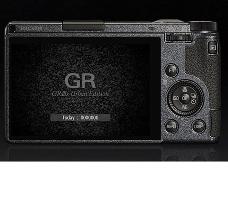 Ricoh GR IIIx Urban Edition, Cuerpo Gris metálico con Anillo Azul Marino, cámara compacta Digital con Sensor CMOS de tamaño APS-C de 24 MP, Lente 40 mmF2.8 GR (en Formato de 35 mm)