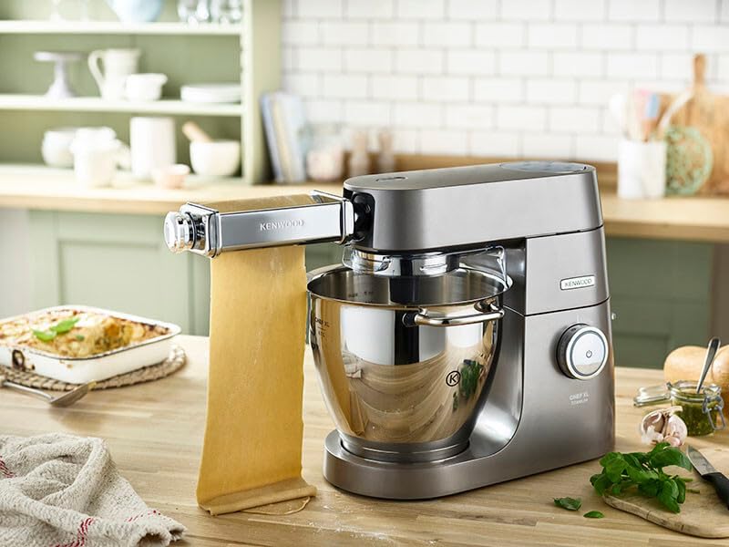Kenwood MAX980ME Accesorio para Robot de Cocina Pasta, Aluminio, Cromo, Acero Inoxidable, Plata