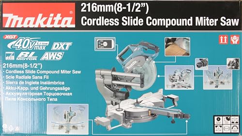 Makita LS002GZ01 Ingletadora telescópica BL 40Vmax XGT 216mm AWS (sin batería y cargador)