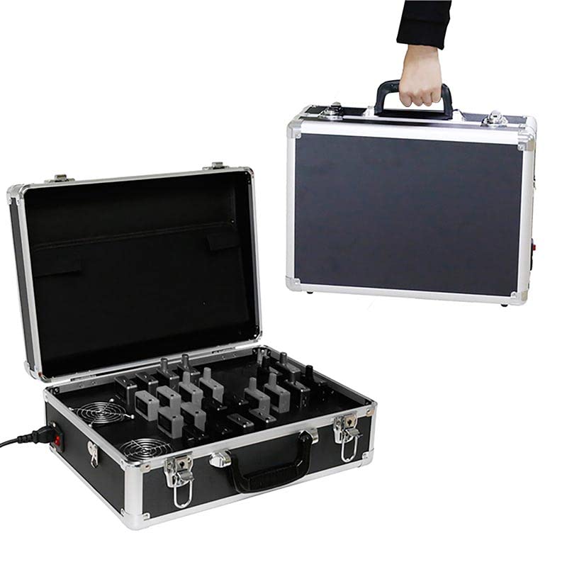 Maleta para 32 ranuras recargable