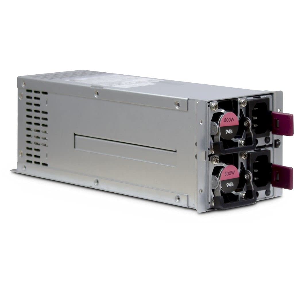 Inter-Tech ASPOWER R2A-DV0800-N unidad de - Fuente de alimentación (800 W, 100 - 240 V, 50 - 60 Hz, 15 A, 150 W, 30 A)