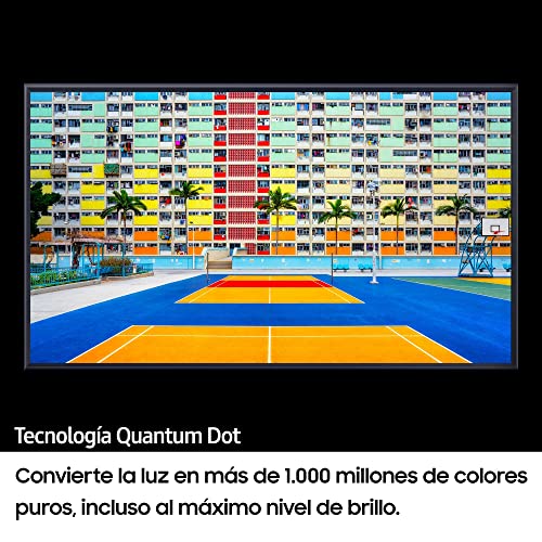 SAMSUNG TV The Sero 2023 43LS05B Smart TV de 43" con Display Mate, Primer TV Vertical, Tecnología Quantum dot, Potente sistema de audio y SolarCell Remote Control
