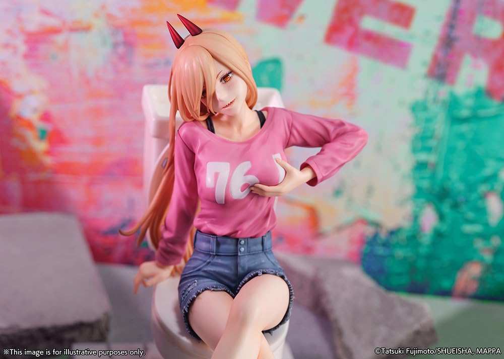 eStream Chainsaw Man Statuette PVC 1/7 Power 18 cm
