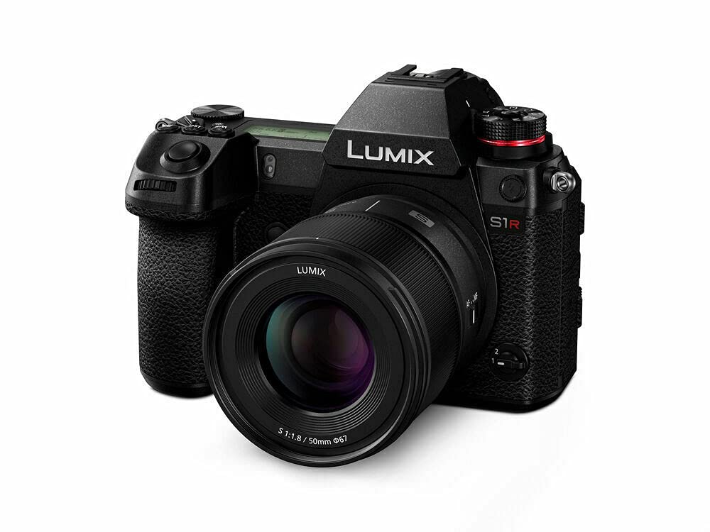 Panasonic LUMIX S Series Lente de cámara, Lente Intercambiable F1.8 L de 50 mm para cámaras Digitales de Marco Completo sin Espejo, S-S50 Negro