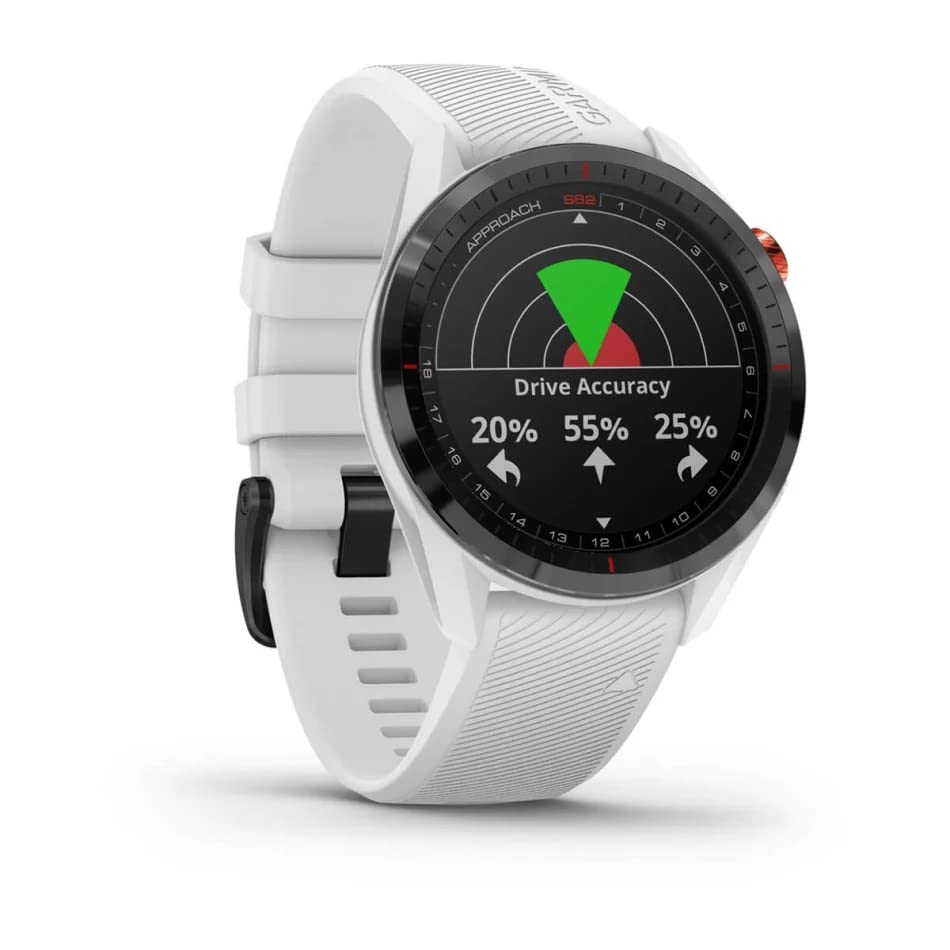 Garmin 010-02200-01 Approach S62 Smartwatch Golf White, Blanco