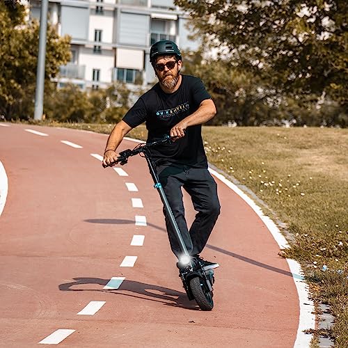 smartGyro Speedway - Patinete Eléctrico de 48V, 800W Pot. Máxima, Batería 13Ah, Autonomía 50 Km, Ruedas de 10 inches Dual Grip, Suspensiones, Triple Frenada, Certificado DGT, Segunda Generación