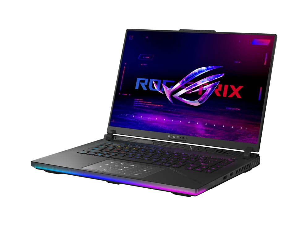 ASUS ROG Strix Scar 16 G634JZ-NM010W - Ordenador Portátil 16" WQXGA 240Hz (Intel Core i9-13980HX, 32GB RAM, 2TB SSD, NVIDIA RTX 4080 12GB, Windows 11 Home) Negro - Teclado QWERTY español