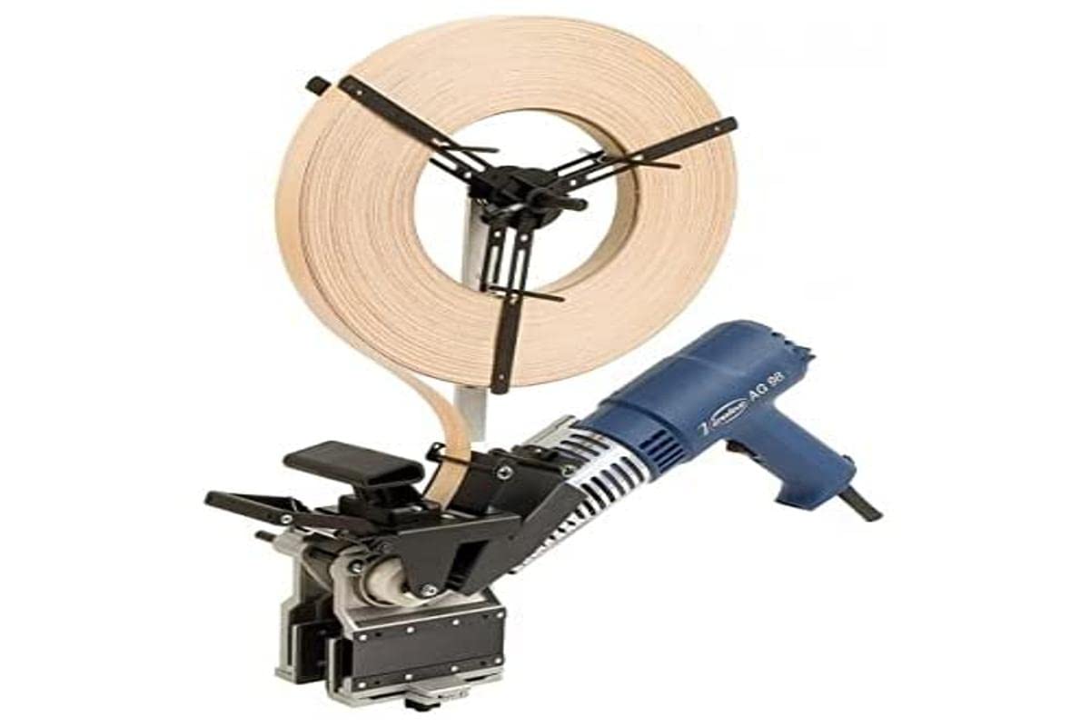 VIRUTEX 5200400 - Aplacadora de cantos pre-encolados en rollo y en tiras precortadas AG98R 230V 1500W 2,8 Kg