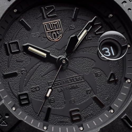 Luminox Reloj Analógico para Hombres de Cuarzo Suizo con Correa en Plástico XS.3601.BO.NSF