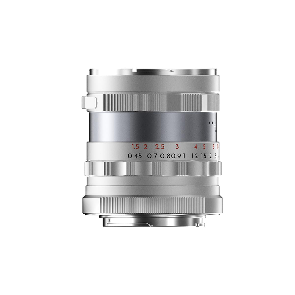 THYPOCH Lente de fotografía de Marco Completo Simera de 35 mm f1.4 para Fujifilm X Mount – Plata