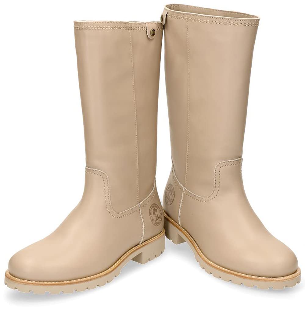 Panama Jack Bambina, Botas hasta Las Rodillas Mujer, Pardo, 40 EU