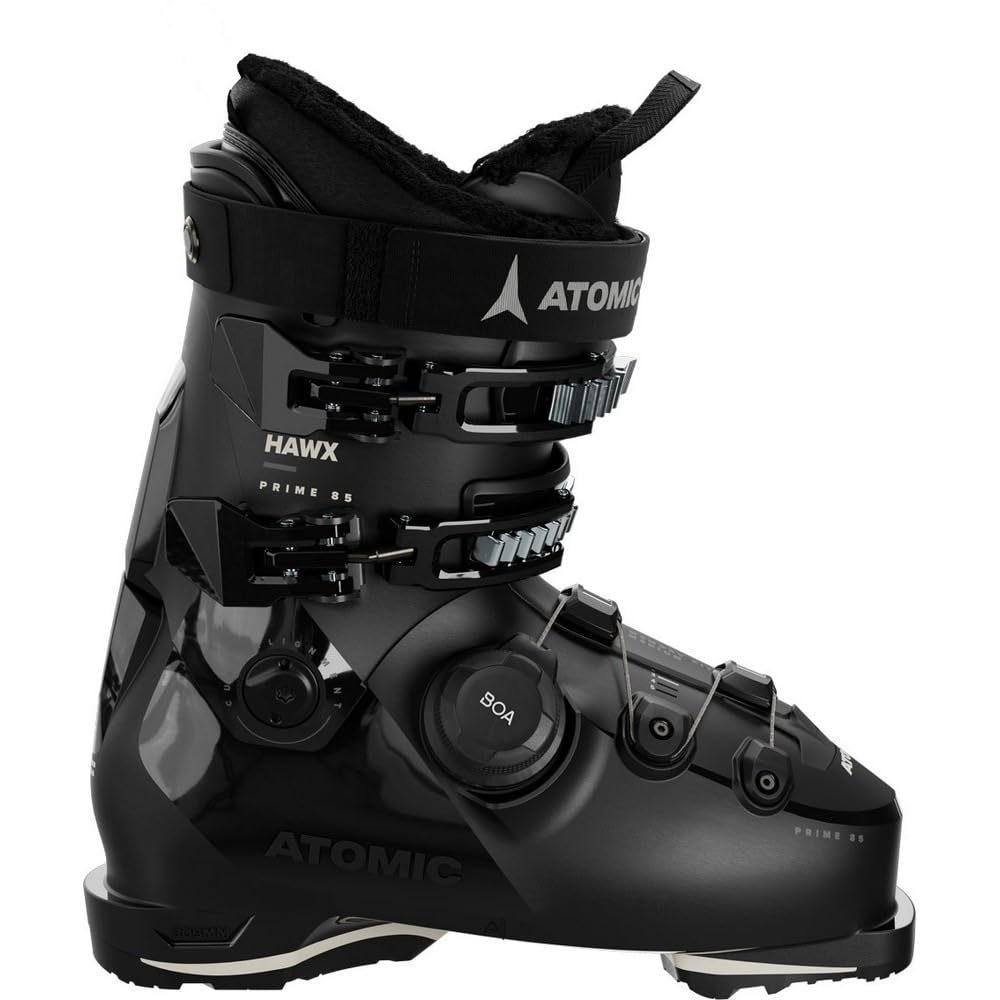 ATOMIC HAWX Prime 85 Boa W Gw Botas Alpine, Mujeres, Negro y Piedra, 23/23.5
