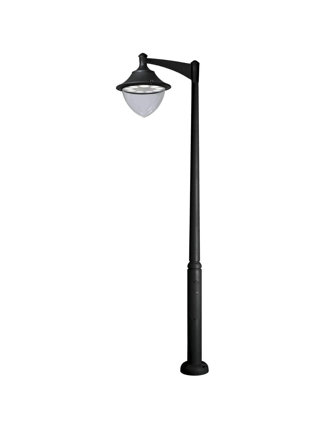 Cristher GUNTHER-60 - Farola ip65 gx53 negro