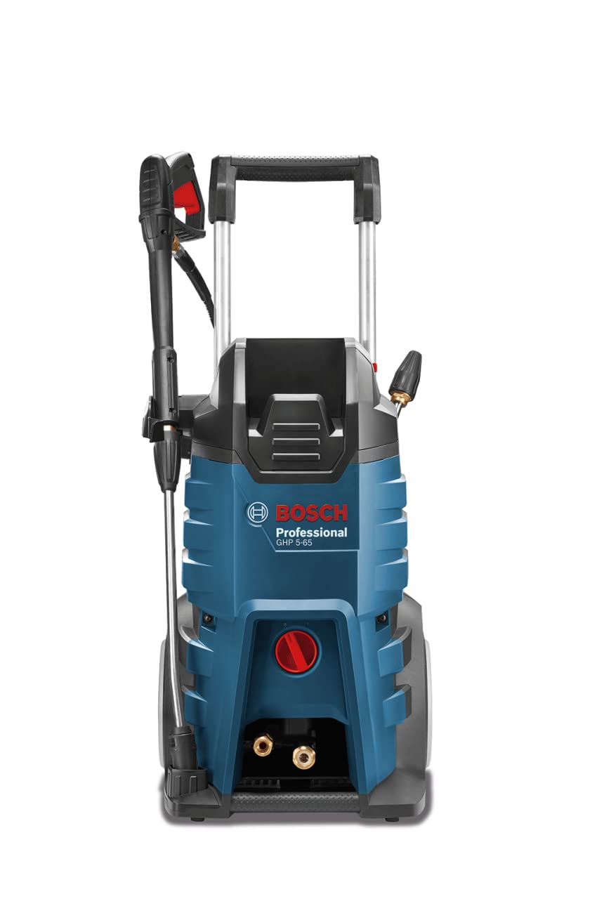 Bosch Professional GHP 5-65 - Hidrolimpiadora de alta presión (160 bares, 520 l/h, 2 lanzas)