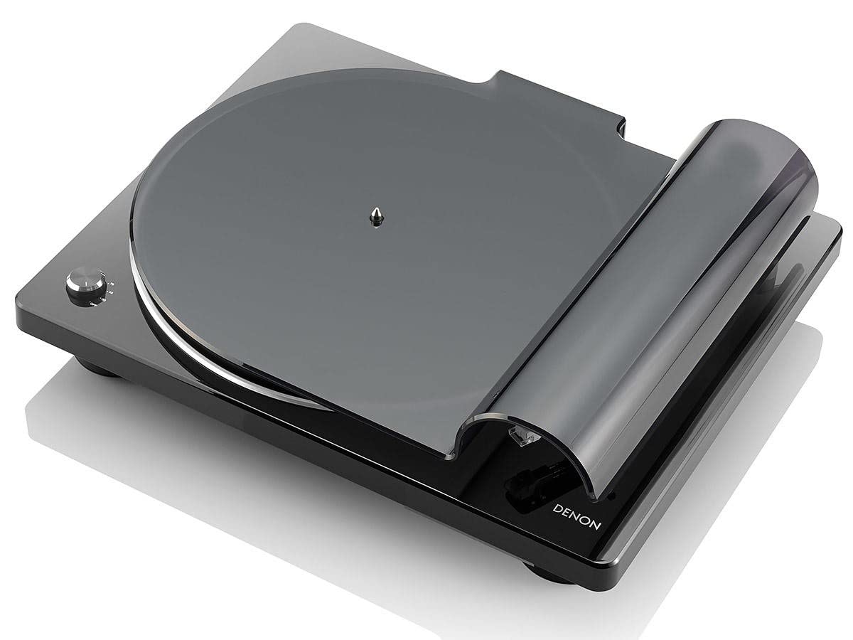 Denon DP-400 - Giradiscos, color negro