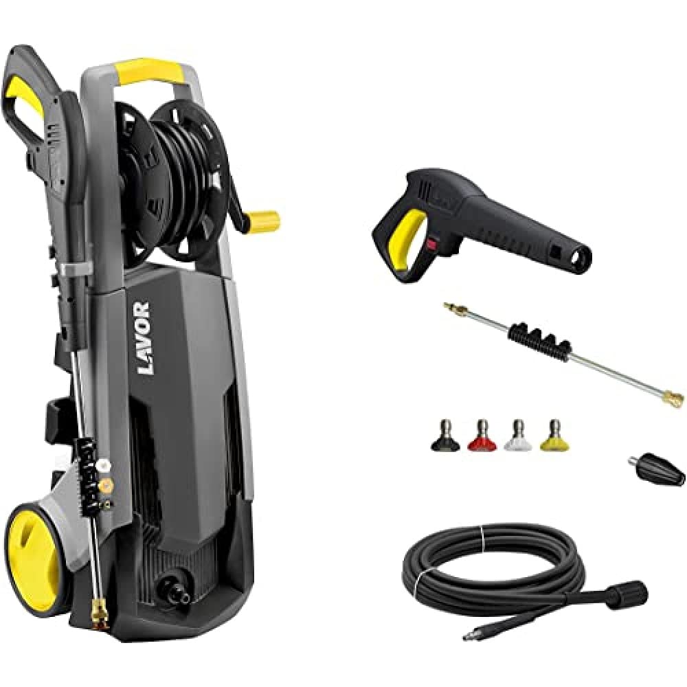 Lavor Hidrolimpiadora de Agua fría Pascal 20 Plus, 2100 W, 10 litros, 74 Decibelios, Plástico, Gris