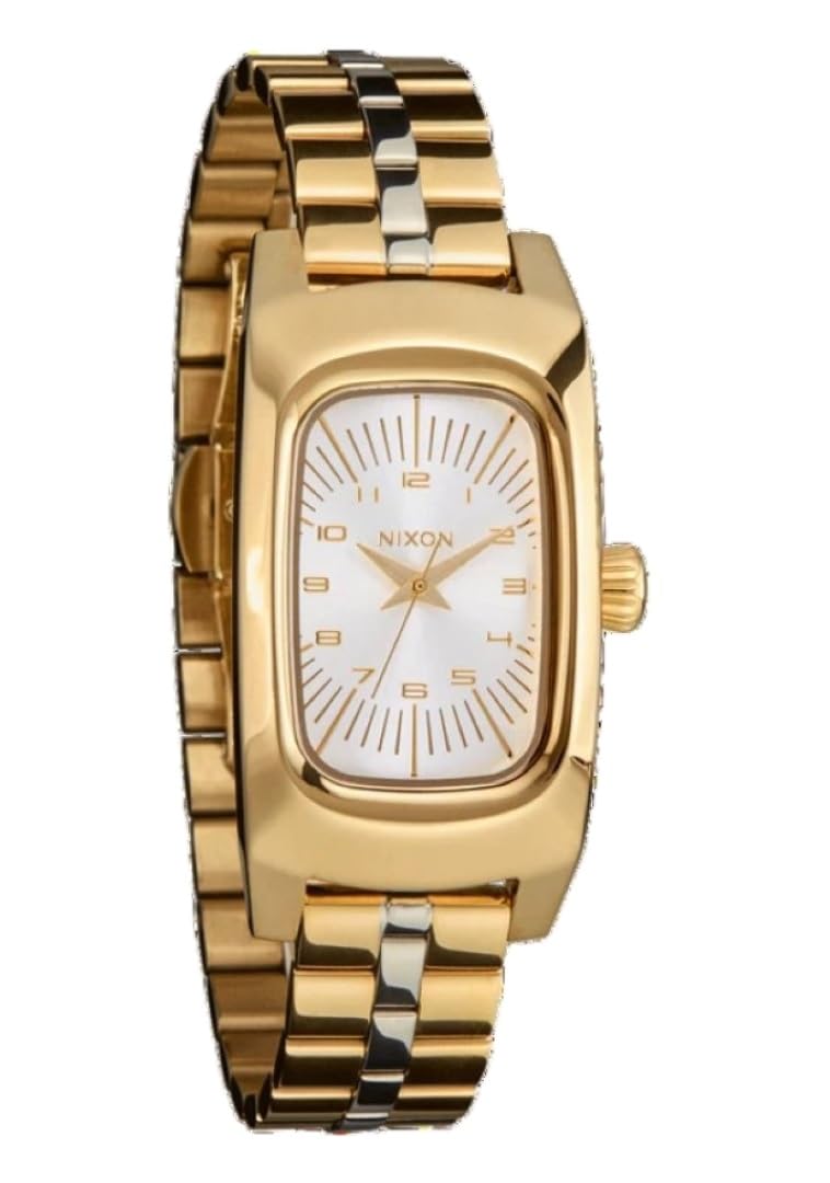 Nixon Reloj Analógico para Mujeres de con Correa en Acero Inoxidable A1441-5324-00