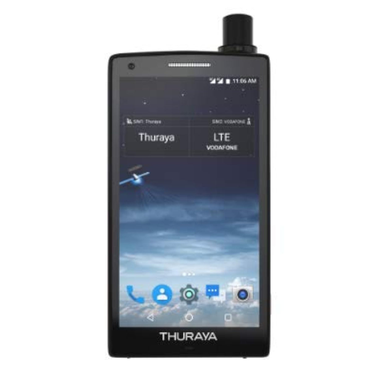 THURAYA NB-828 X5 Touch, Unisex-Adult, Negro