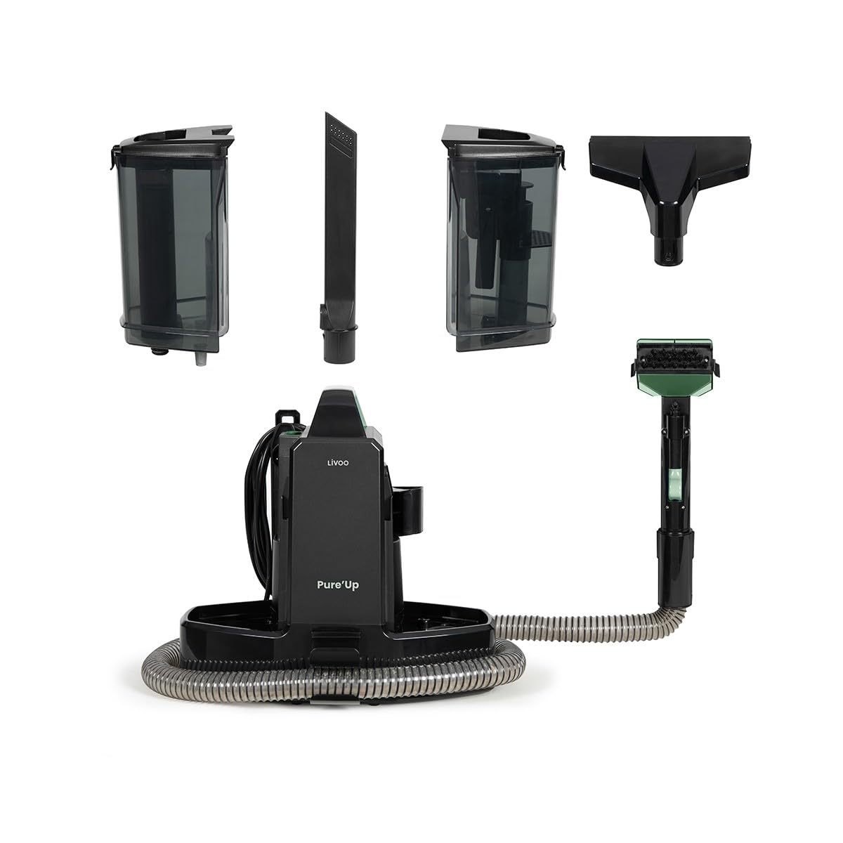 Livoo PURE'UP Limpiador multisuperficie DOH144-500W, todas las superficies, 3 accesorios incluidos, 82dB