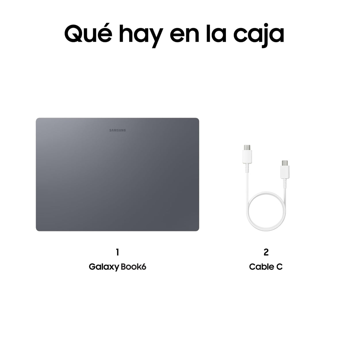 Samsung Galaxy Book6, 16" FHD, Copilot+PC, Intel Core Ultra 7 355, 32GB RAM DDR5, 1TB, SSD, Intel ARC Graphics, Windows 11 Home, Gris