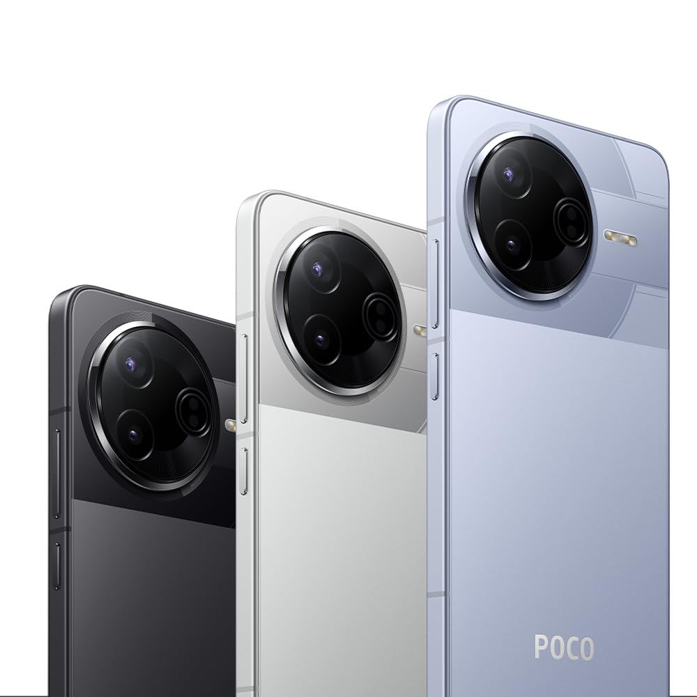 Xiaomi POCO F7 Pro - Smartphone de 12+512GB, Cámara Dual de 50 MP con OIS, Pantalla de 6,67" 2K Flow AMOLED 120 Hz, Snapdragon 8 Gen 3, Hypercharge 90W, Cargador no Incluido, Plata (Versión ES)