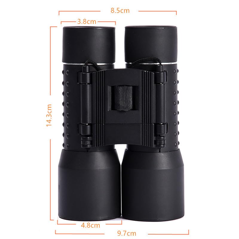 ZEHNHASE Prismáticos Militares WK66 - Binoculares portátiles con Bolsa de Transporte