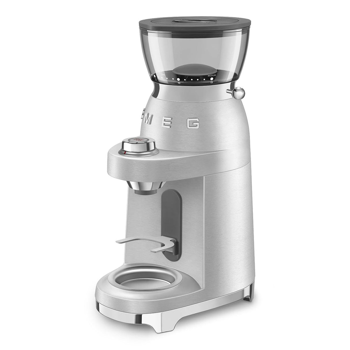 SMEG CGF02SSEU Molinillo de café, Plastic