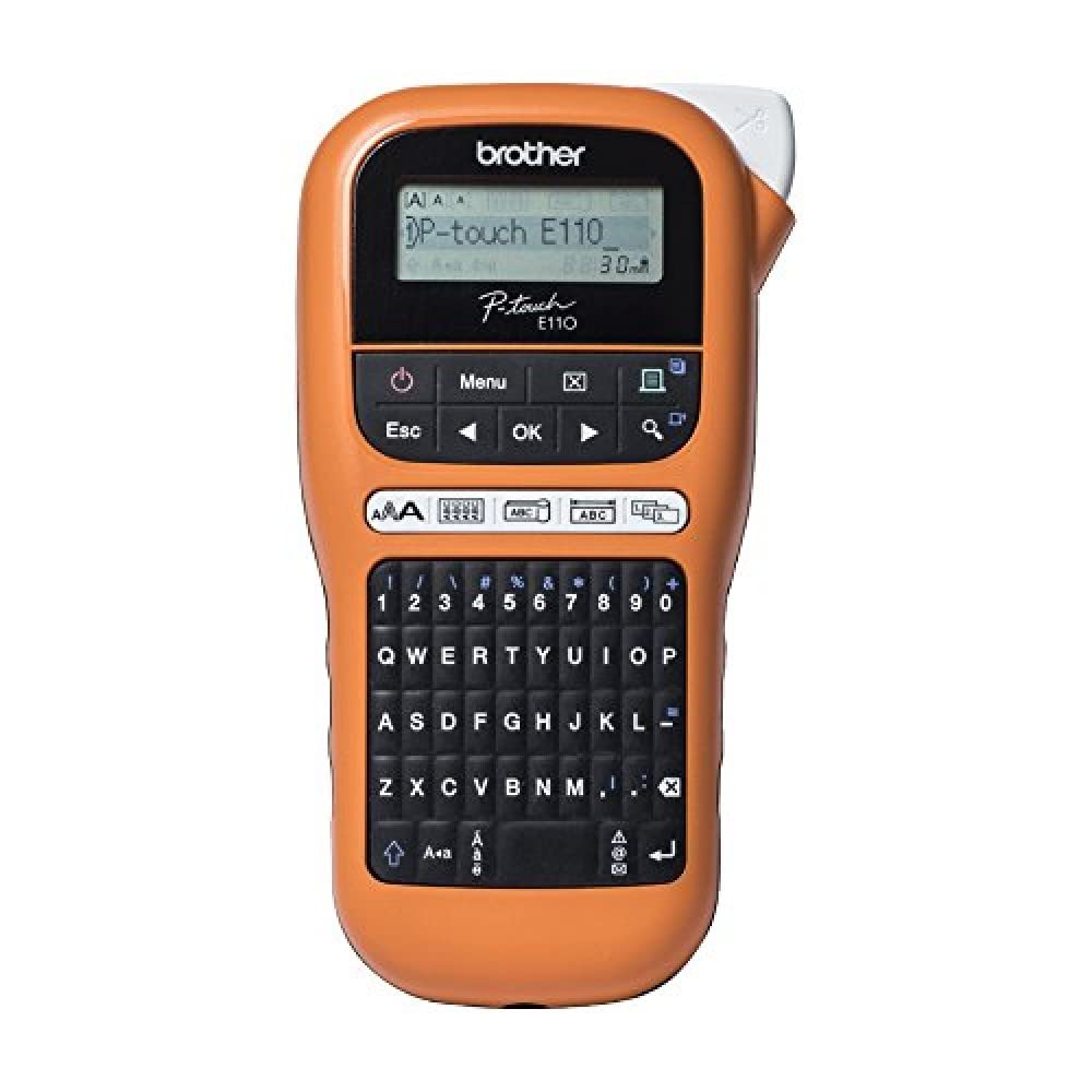 Brother PTE110VP. Rotuladora electrónica portátil Profesional para electricistas e instaladores