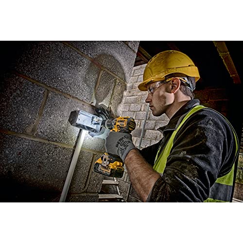 DEWALT DCK383P2T-QW - Kit de Herramientas XR, Taladro Percutor (DCD796), Amoladora (DCG412), Atornillador Impacto (DCF887), 2 Baterías Litio 5Ah (DCB184), Maletín TSTAK VI