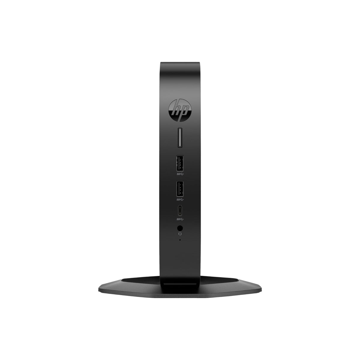 HP Elite t655 - Thin Client - SFF - 1 Ryzen Embedded R2314 / 2.1 GHz - RAM 8 GB - Flash 32 GB - eMMC - Radeon Graphics - 1GbE, Bluetooth 5.2, Wi-Fi 6 - WLAN: 802.11a/b/g/n/AC/AX, Erizo OS
