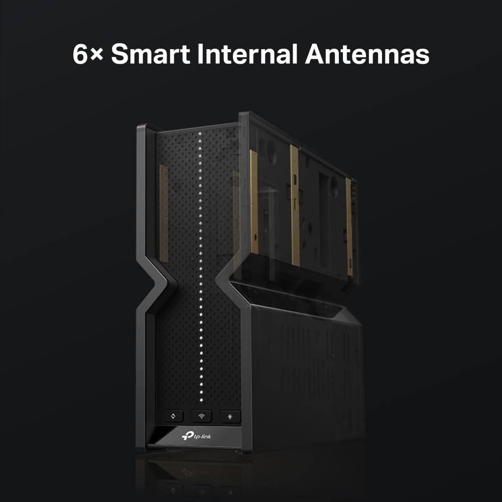 TP-Link Archer BE700,Router Wi-Fi 7: tribanda, 10G, Baja latencia, Cobertura Total y conexión masiva,Compatible con EasyMesh