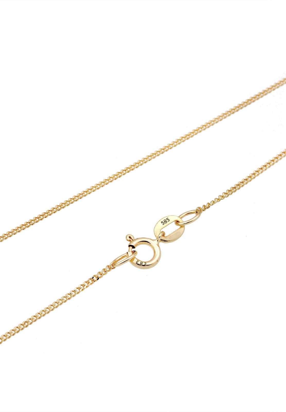 Elli DIAMONDS Juego de Joyas Pendientes de Perla Clásica con Diamante (0,11 ct.) en Oro Amarillo 585