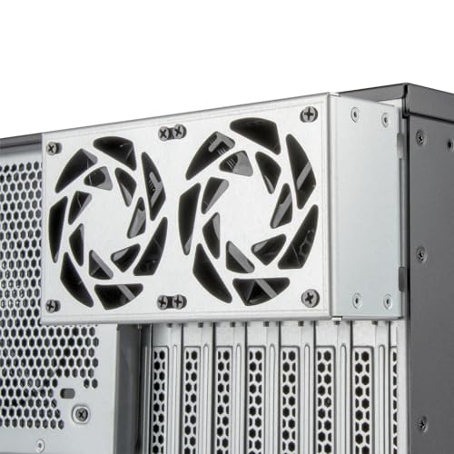 SilverStone Technology RM52, Chasis Servidor con Montura en Rack 5U con compatibilidad para disipadores duales de 360mm para refrigeración líquida, SST-RM52