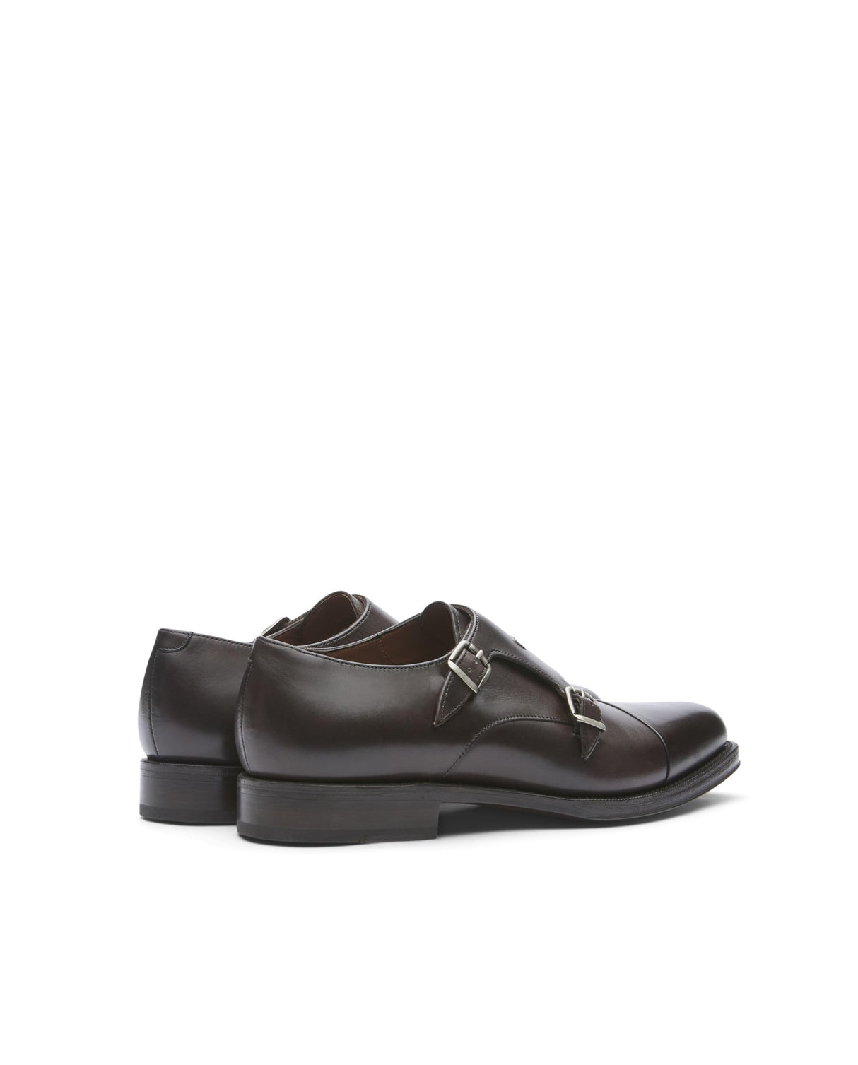Lottusse Premium, Mocasín Monkstrap Hombre, Moka, 43 EU