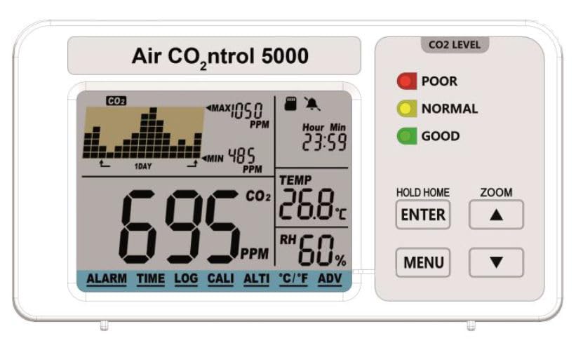 TFA Dostmann 31.5008.02 AIRCO2NTROL 5000 - Medidor de CO2 con Registro de Datos