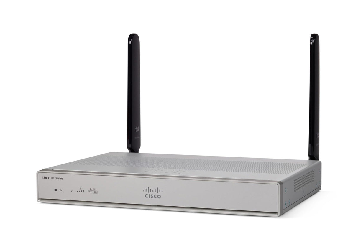 Cisco Router de Servicios Integrados Cisco C1117-4PLTEEA con 4 Puertos GbE, 1 Router ADSL2/VDSL2+ (anexo A) con LTE Avanzada (CAT6), SMS/GPS, garantía de Hardware Limitada de 1 año (C1117-4PLTEEA)