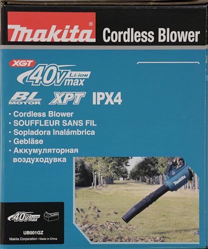 Soplador a batería 40Vmax XGT BL Marca Makita