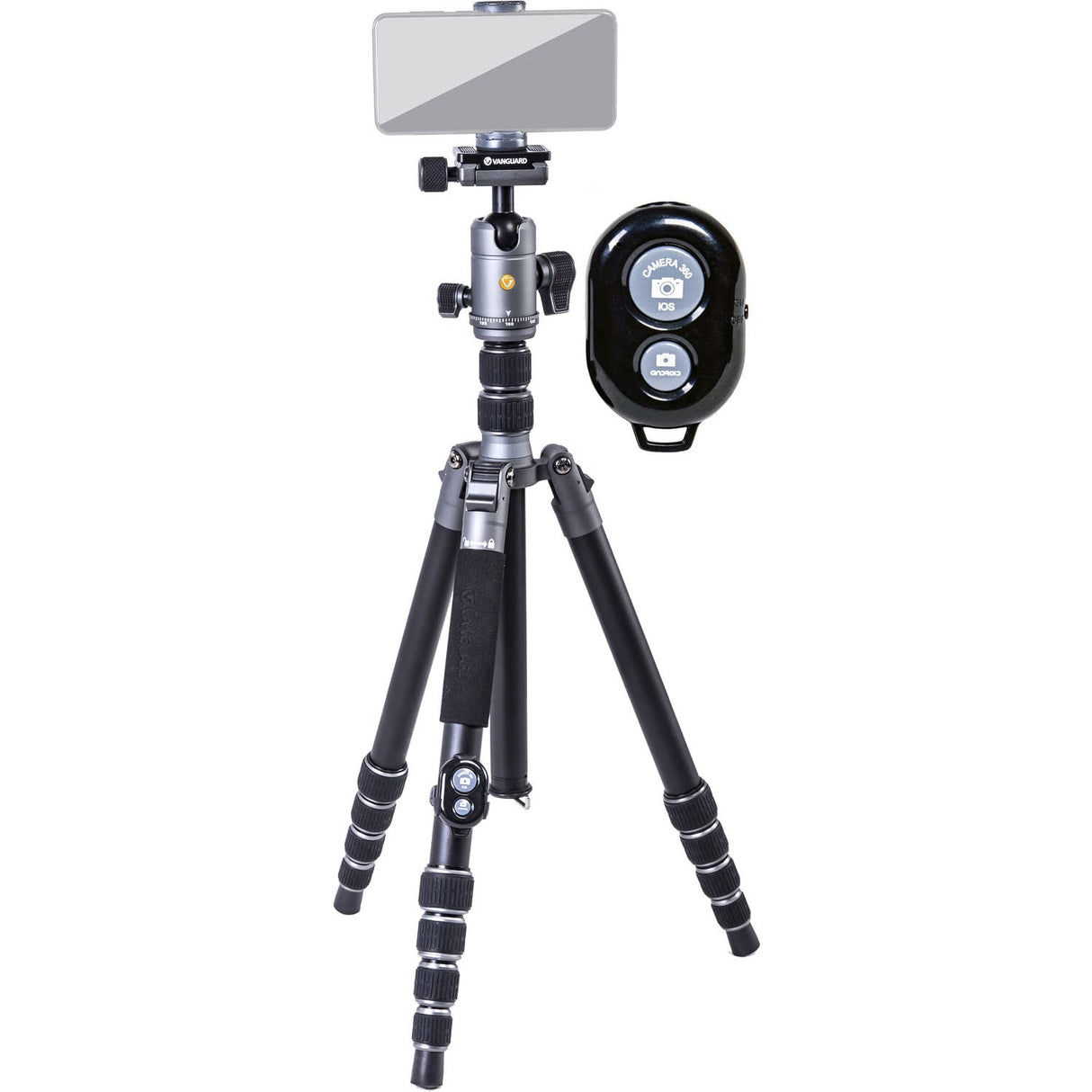 Vanguard Veo 3GO 265HAB - Trípode Viaje Compacto Aluminio rótula Bola