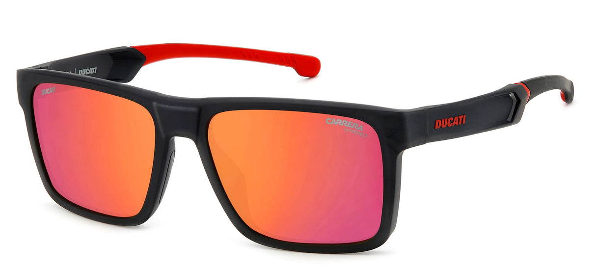 Carrera Ducati Gafas de Sol CARDUC 021/S Black/Red Orange 55/17/145 hombre