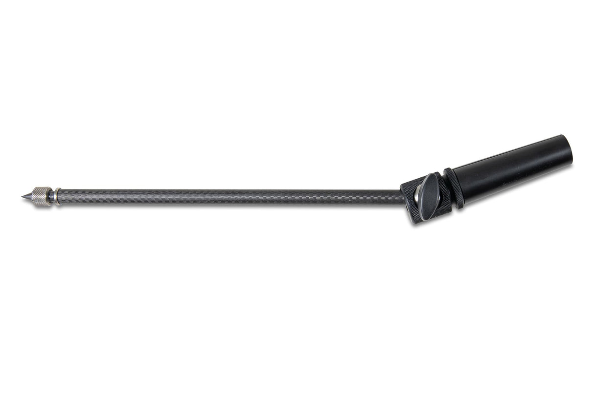 Stahlhammer Cellostachel Fibra de carbono, púas medianas de 27 cm a 47 cm, varilla de 11 mm de diámetro