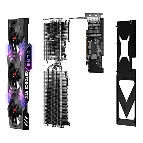 PNY GEFORCE RTX™ 4070Ti 12GB XLR8 Gaming Verto Epic-X RGB™ Overclocked Edition DLSS 3 Triple Ventilador Tarjeta gráfica