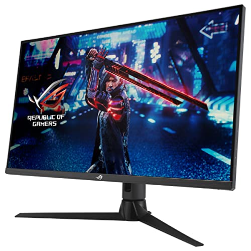 Asus ROG Strix XG32UQ - Monitor Gaming de 32 Pulgadas, 4K UHD, Fast IPS, 160 Hz OC, 1 ms GTG, NVIDIA G-Sync, FreeSync Premium Pro, Variable Overdrive, Display HDR 600, DCI-P3