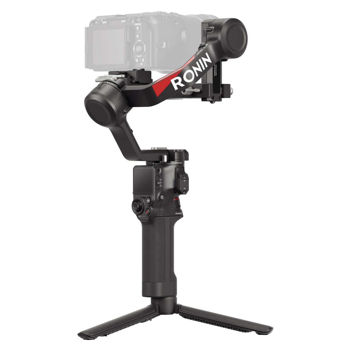 DJI RS 4, estabilizador en 3 Ejes para cámaras DSLR y sin Espejo Canon/Sony/Panasonic/Nikon/Fujifilm, con grabación Vertical nativa de 2.ª generación, Joystick de Cambio de 2 Modos, Brazos de teflón