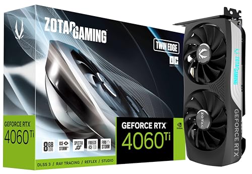 ZOTAC VGA RTX4060TI 8GB Twin Edge OC