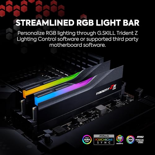 G.Skill Trident Z5 RGB F5-6800J3446F24GX2-TZ5RK módulo de Memoria 96 GB 2 x 48 GB DDR5