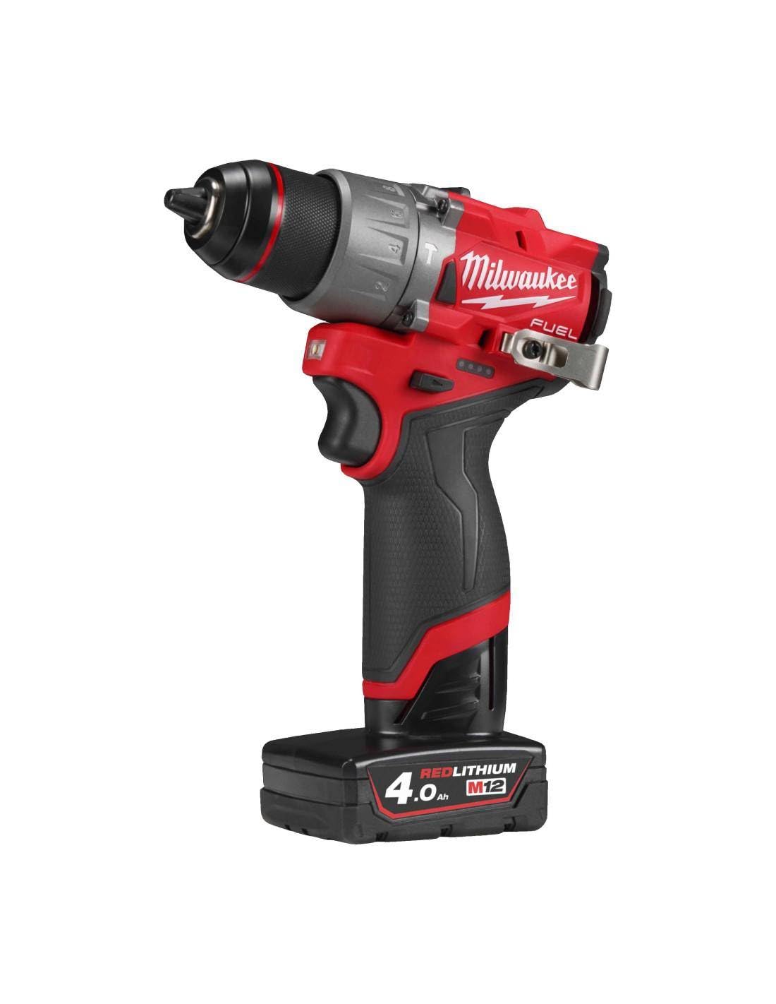 Akumuliatorinis smūginis suktuvas-grÄ™žtuvas M12 FPD2-402X 12V Milwaukee